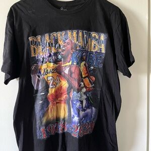 Black Mamba Kobe Tribute T-Shirt - Black
